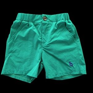 Blue Quail Boys size 6 Dark Green Performance Shorts Swim UPF 50 Sun Protection
